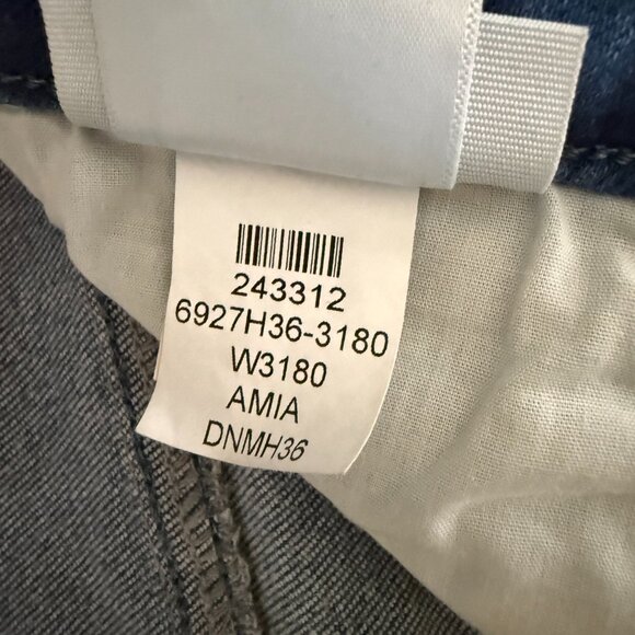 Paige Margot Ankle High Rise Skinny Jeans Women's Size 28/6 Amia Wash - Picture 12 of 12